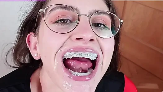 CUMSHOT COMPILATION CUM IN MOUTH SWALLOWING PART 2