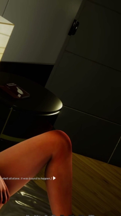 Sopia der onanerer og fingerer, mens Leon bliver taget på fersk gerning i That New Teacher Game UNCENSORED HENTAI | Klip 2