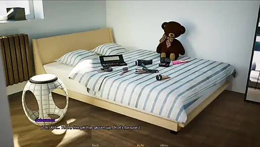 Lust academy #8: faith gave me a massage, Adelle is almost nude at the club