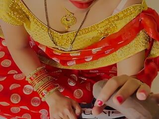 Scopata alla prima notte di nozze della coppia indiana con audio hindi