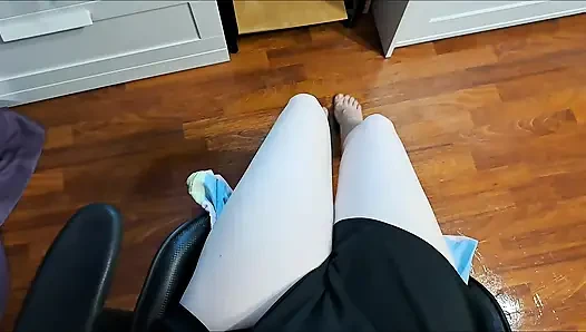 Riding on a Chair on a Soap-soaked Floor