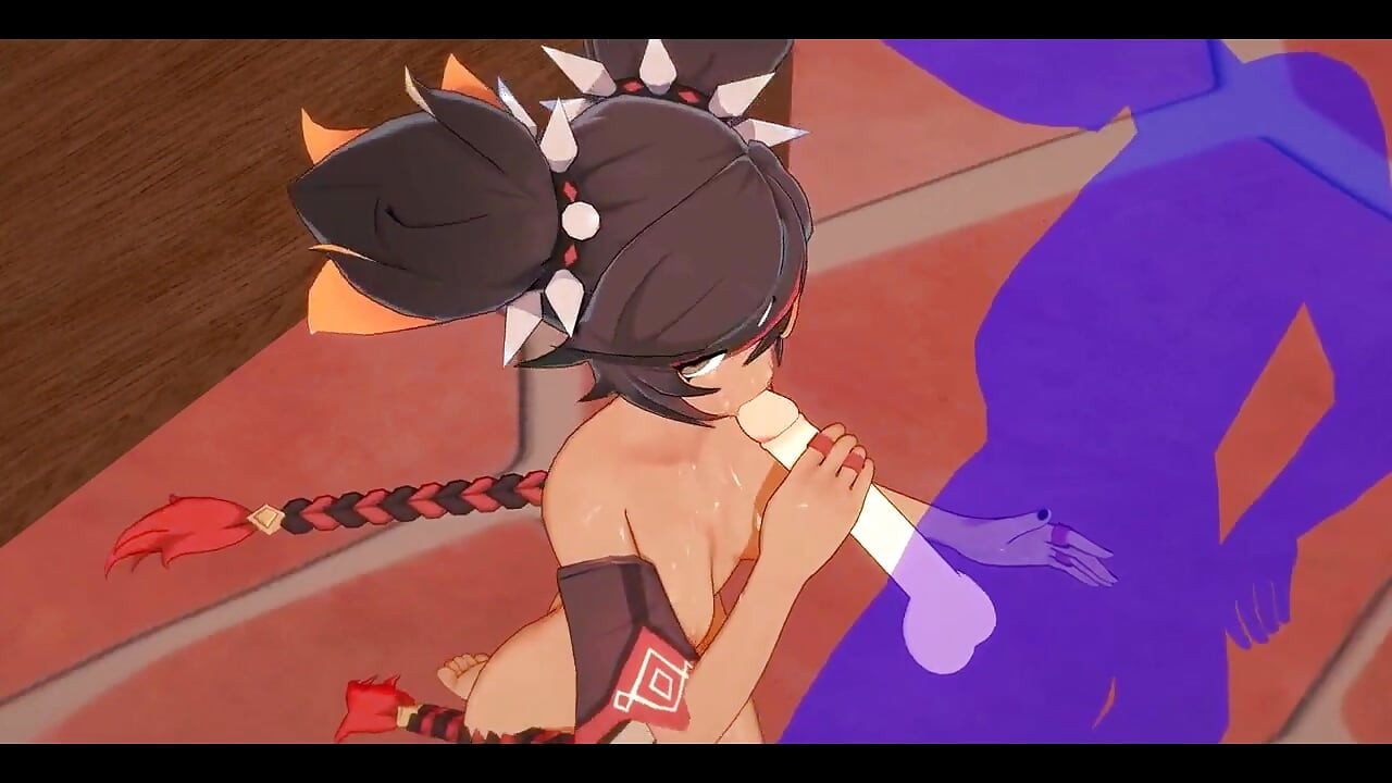 Genshin Impact Hentai - Xinyan Hardsex - japanska azijska manga anime filmska igra pornografija