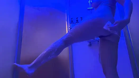Naked in Space - Nude Shower From Orbit!!