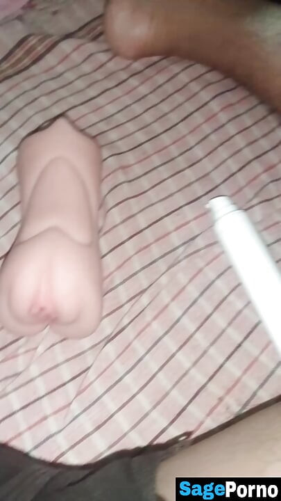 Veginal sex with 3-in-1 pocket masturbater