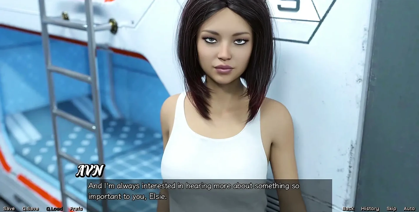 Stranded in Space - Planning a Threesome with Bisexual Girl Next Door