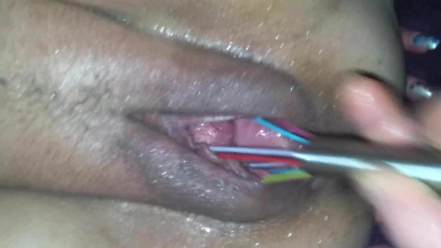 Masturbating