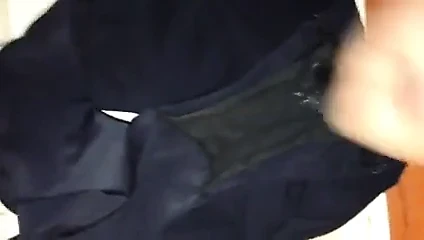 Cum üzerinde panty2