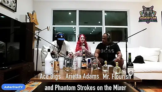 Arietta Adams ile yetişkin yıldızı podcast'i Mrflourish ve Ace Bigs ev sahipliği yapıyor