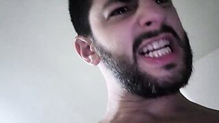 Huge Uncut Alpha Laughs at your tiny dick - SPH Small Penis Humiliation