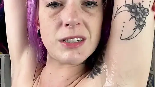 Hairy Armpit Spit Play