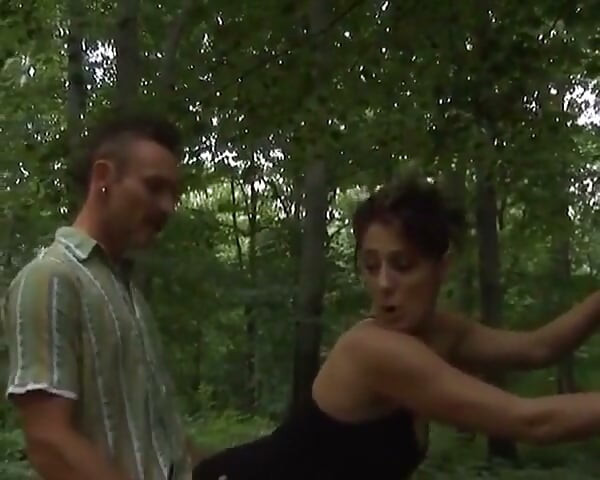 Brunette Chick From Germany Gets Banged in the Woods