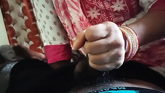 Wife & husband hardcore sex by slapping tits