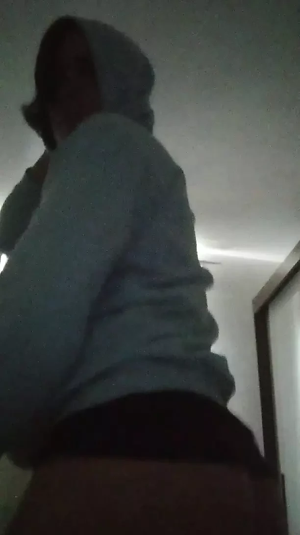 Hoodie confortable, gros cul sexy