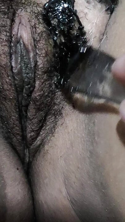 Pussy waxing with hot 🥵 wax