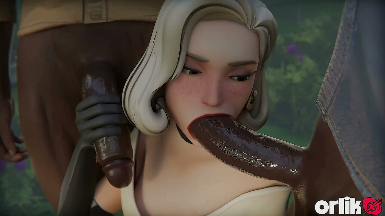 Mercy Out of Cash Služby Dva Bbcs - 3D Overwatch Mezirasové porno
