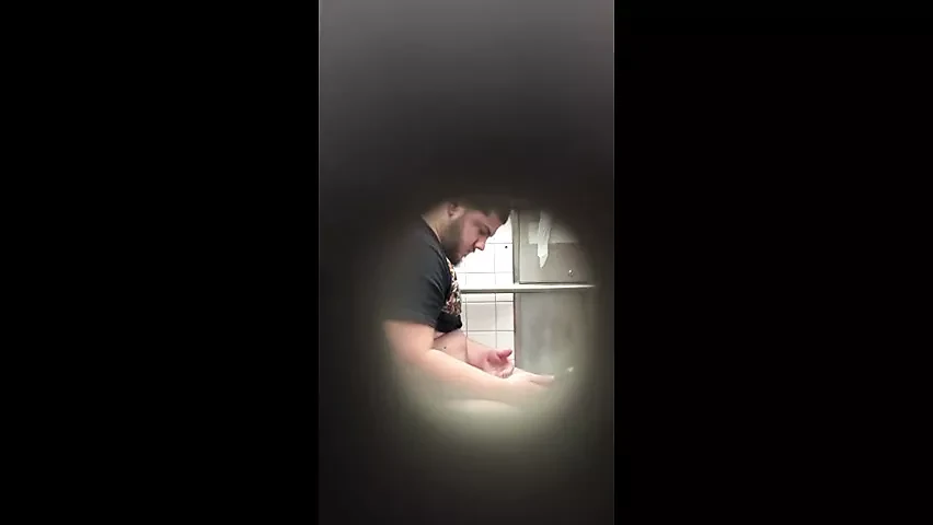Young bear jerk off