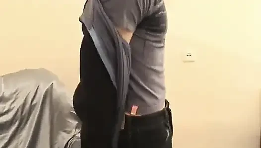Dimik Jerks His Uncut One