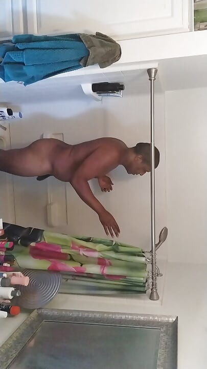 Lady Baller & Chef Clayton after sex shower interview