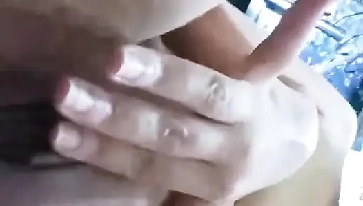 The pretty Kabyle teen whore takes the cock in her mouth and gives the blowjob