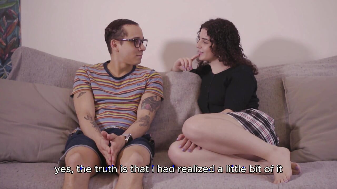 Bootywhite teaches nerdy boy how to have sex