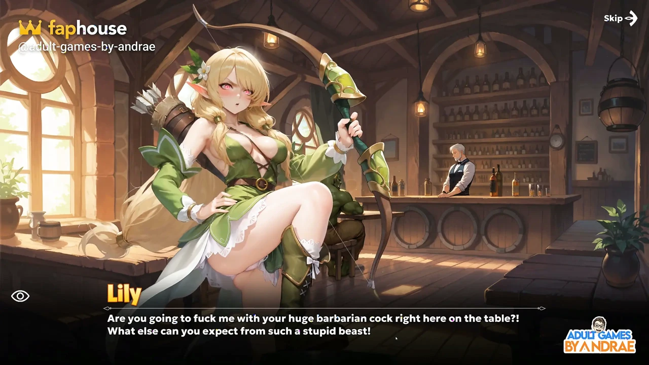 Isekai Waifu Overlord Gameplay Part 12 - Unlocked Ruby and Lily&rsquo;s H-scene Tavern Sex