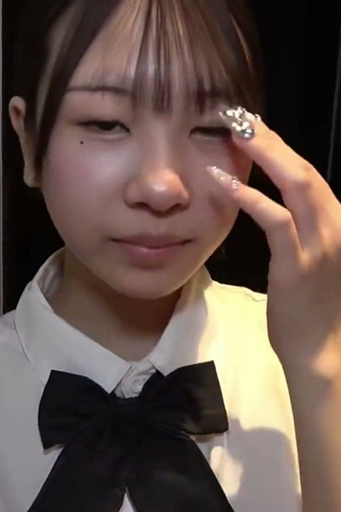 Elegant Fair Skinned Beauty with Clear Skin and Sleek Black Hair Has a Refined Idol Like Look.2nd