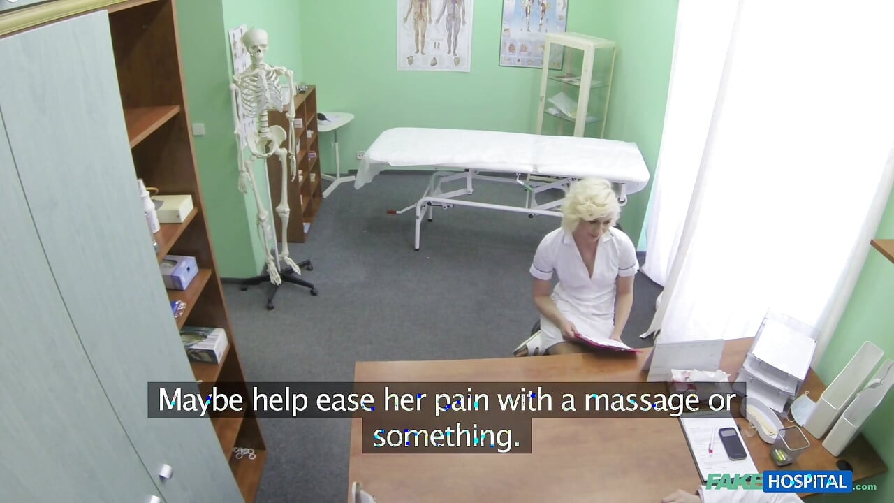 Fake Hospital - Naughty Nurse Uses Her Tongue to Heal Sexy Patient in a Steamy Hospital Room