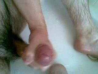 me cumming in shower