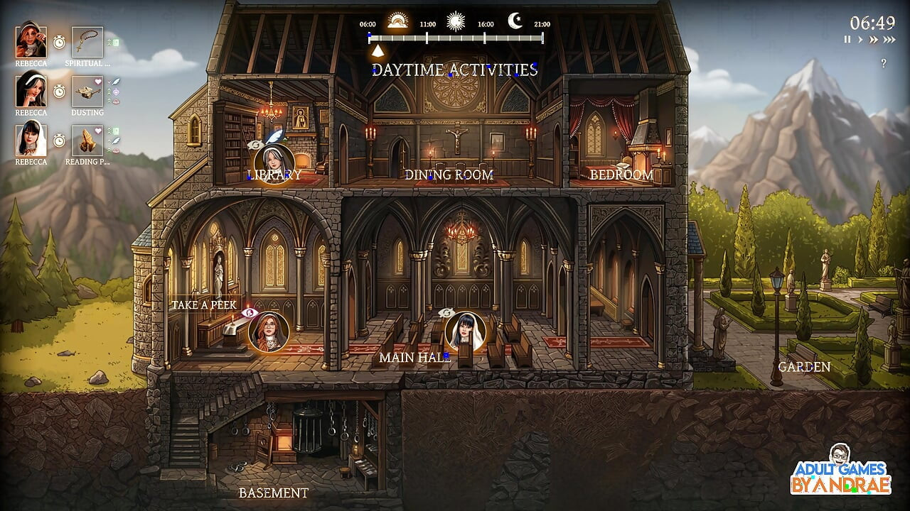 Sisters in Sin Gameplay Part 6 - a Calculated Move to Influence Raquel