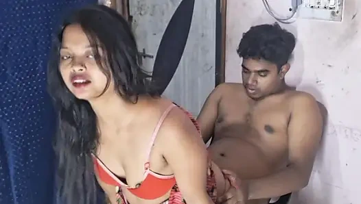 Sweetsex2001 hot Bhabhi caught her devar alone in the room