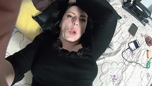 Luxury Fur Coats and Military Downjacket Masturbation with Dirty Talk