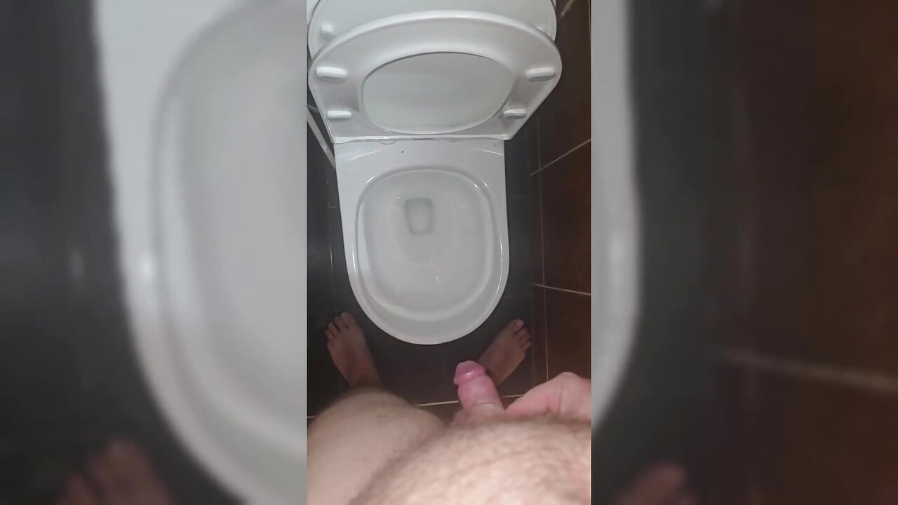 Jimbob Pissing in Toilet