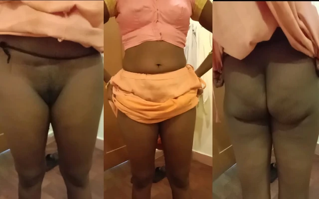 Desi Indian Tamil Hotwife's Big Ass & Pussy Teased in Saree - Cuck Films!