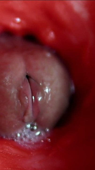 A big beautiful cock flows abundantly inside a wet slippery hole and smacks! | Clip 1
