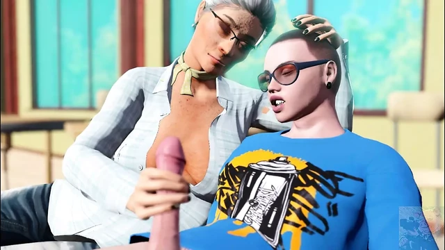 old teacher horny student