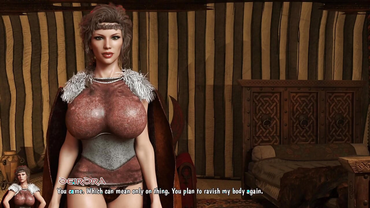 Barbarian Conquests - ketua klan lagi asik nyepong kontolku