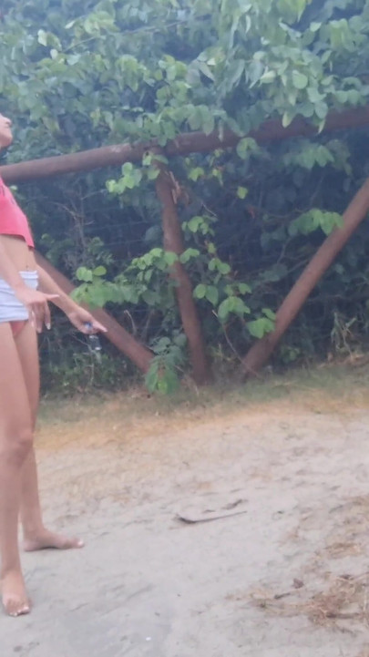 Powerful moment from "Risky handjob for a woman who passed in public!"