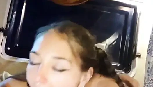 Asmr Deepthroat Blowjob and Slapped Ass