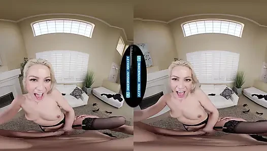 LETHAL HARDCORE VR - Horny Wife Next Door CHERRY KISS Welcomes You To Neighborhood With Her Pussy