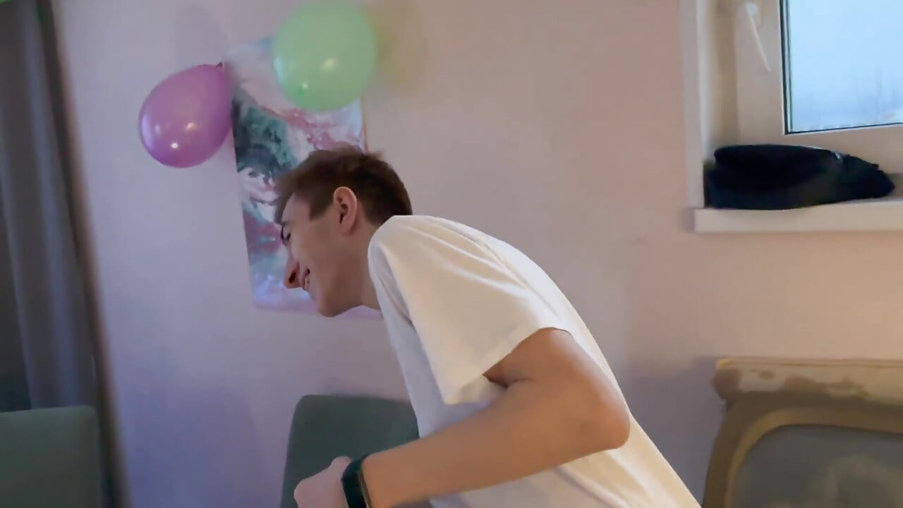 Birthday Passed in the Form of a Home Group Sex with Fucking in the House and a Bathhouse- 474