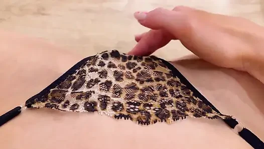 I'm Rubbing My Sticky Pussy Through the Panties and Getting an Orgasm. D...