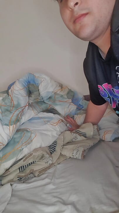 Rumpa mi var igjen fortsatt brent etter å ha syklet om morgenen.