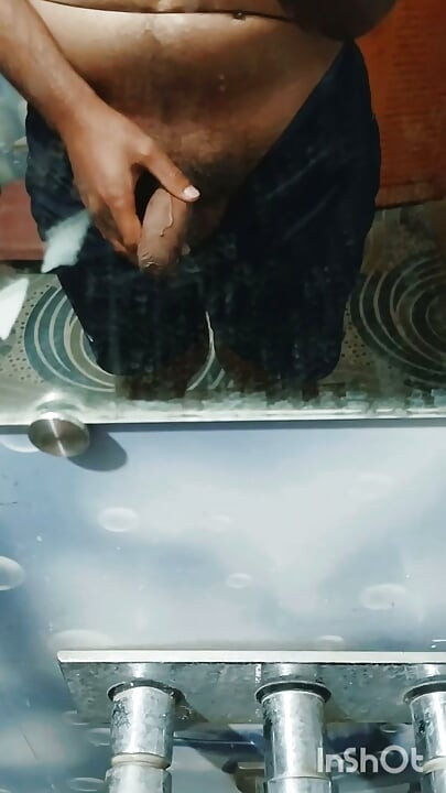 Pissing in girls bathroom in hostel