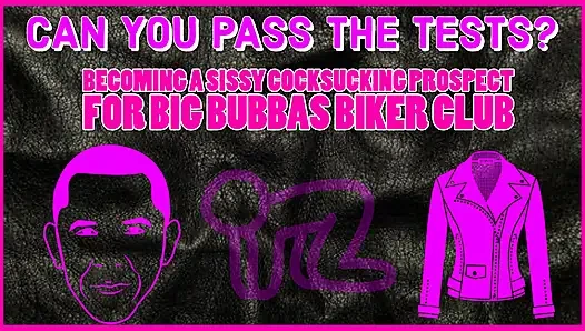 AUDIO ONLY - Zum sissy-schwanzlutschen für einen großen bubbas-bikerclub werden