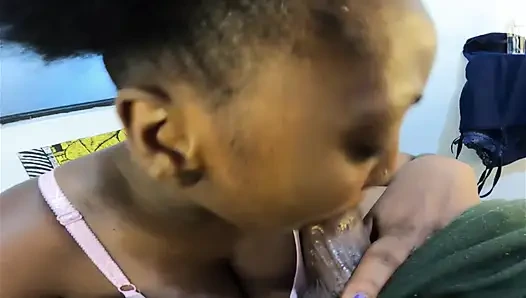 Black Woman Wet Blowjob Tease With Every Glance Of Her Ebony Eyes Daring You to Cum Count Touch Down JMD Afro Slut - Jhodez1