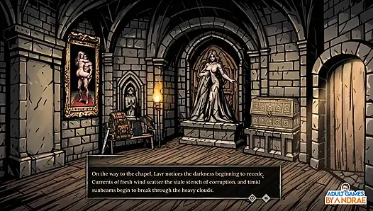 Sexorcism: Lust Confession Gameplay Part 5 - Abbess Roala Boss Fight & Inner Sanctuary Battle