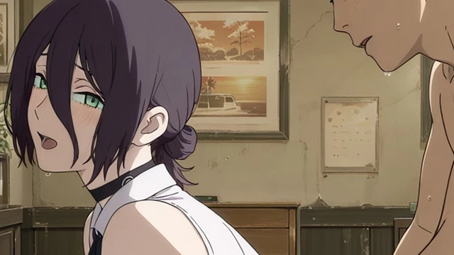 电锯人Reze x Denji 动漫成人动漫卡通色情中出日本奶油派大屁股边界奶子仙操熟女屁股印度
