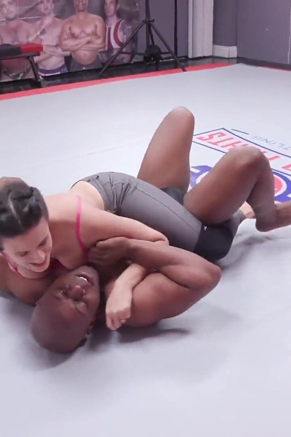 Penny Barber and Jolene Hexxx Vs Will Tile Sfw No Sex Wrestling Mixed Wrestling