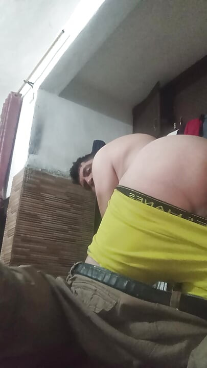 Gran culo blanco desnudo