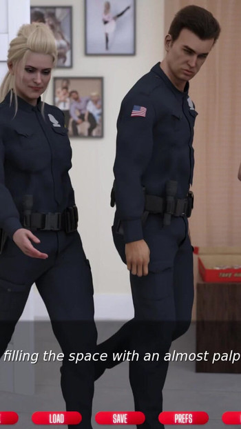 Snažan trenutak iz "Naughty Neighbors - V0.59 - Marc je uhvatio Libbynu pičku i zamolio Susan za poljubac - Highlight"